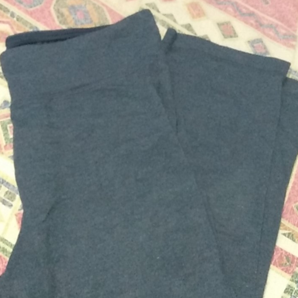 Dark Blue fitted crop size LARGE